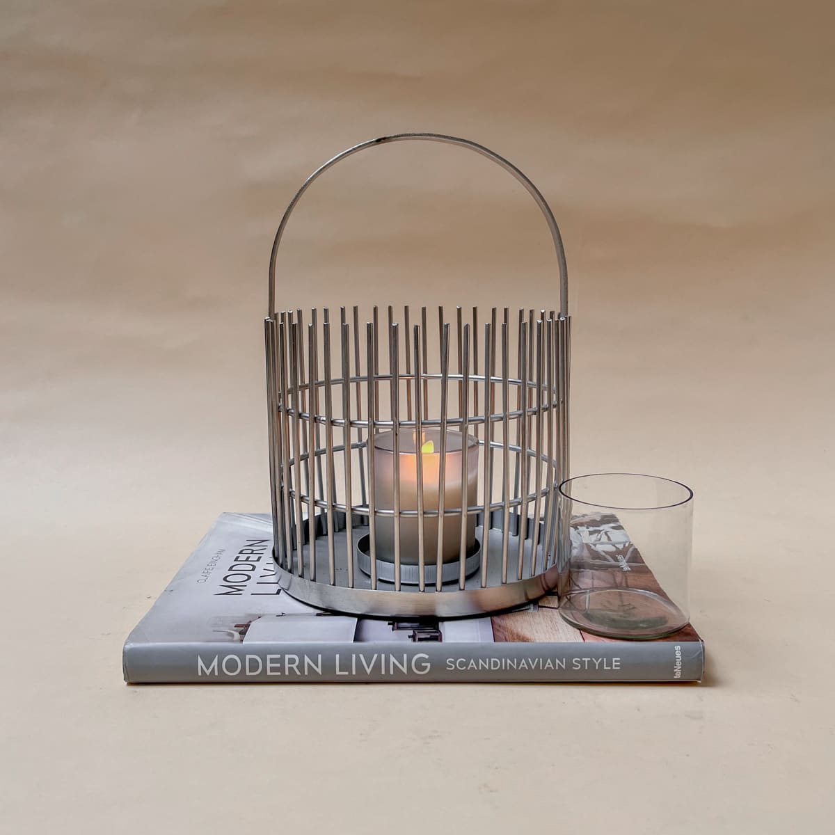 Rayner Silver Metal Lantern (Small)