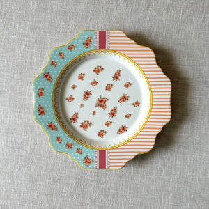 Leah Porcelain Side Plate - Set of 2 - Home Artisan