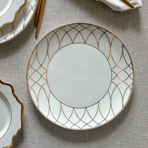 Camille Porcelain Dinner Plate - Set of 2 - Home Artisan