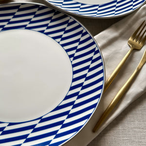 Delphine Porcelain Dinner Plate - Set of 2 - Home Artisan