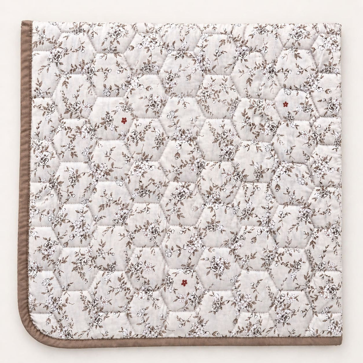 Cordelia Floral Double-Bed Cotton Comforter with Pillow Cases - Home Artisan