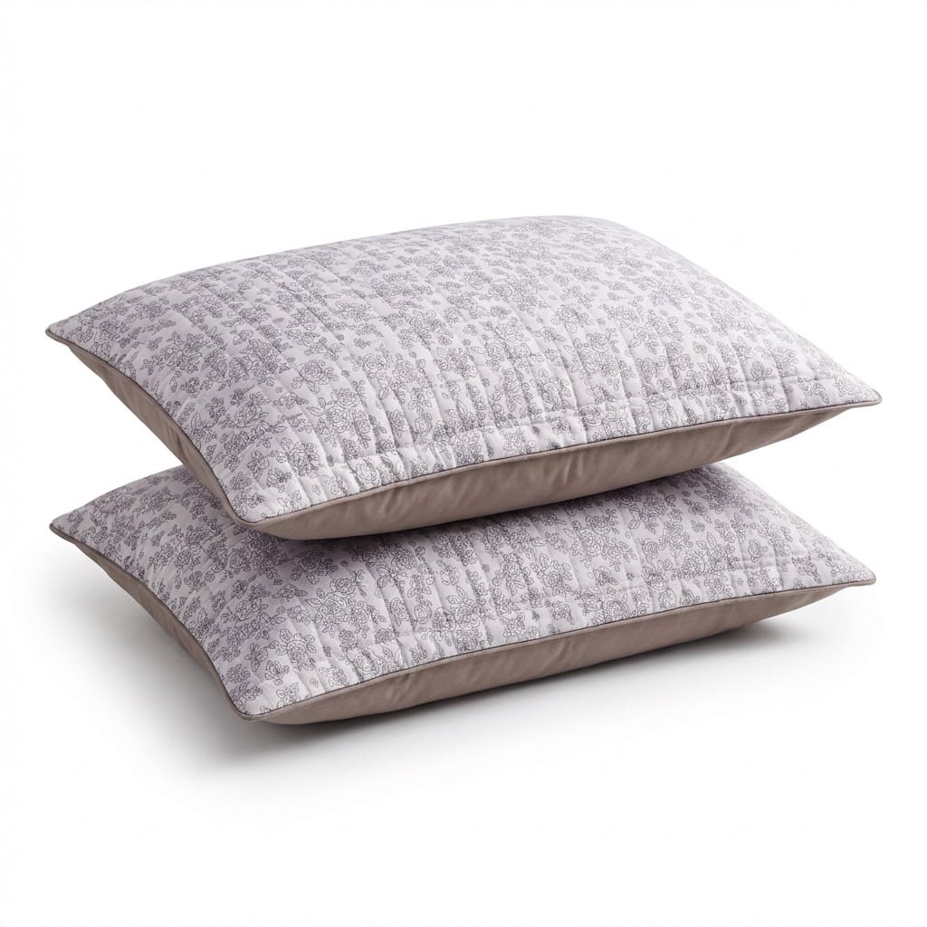 Charlotte Floral Double-Bed Cotton Comforter with Pillow Cases - Home Artisan