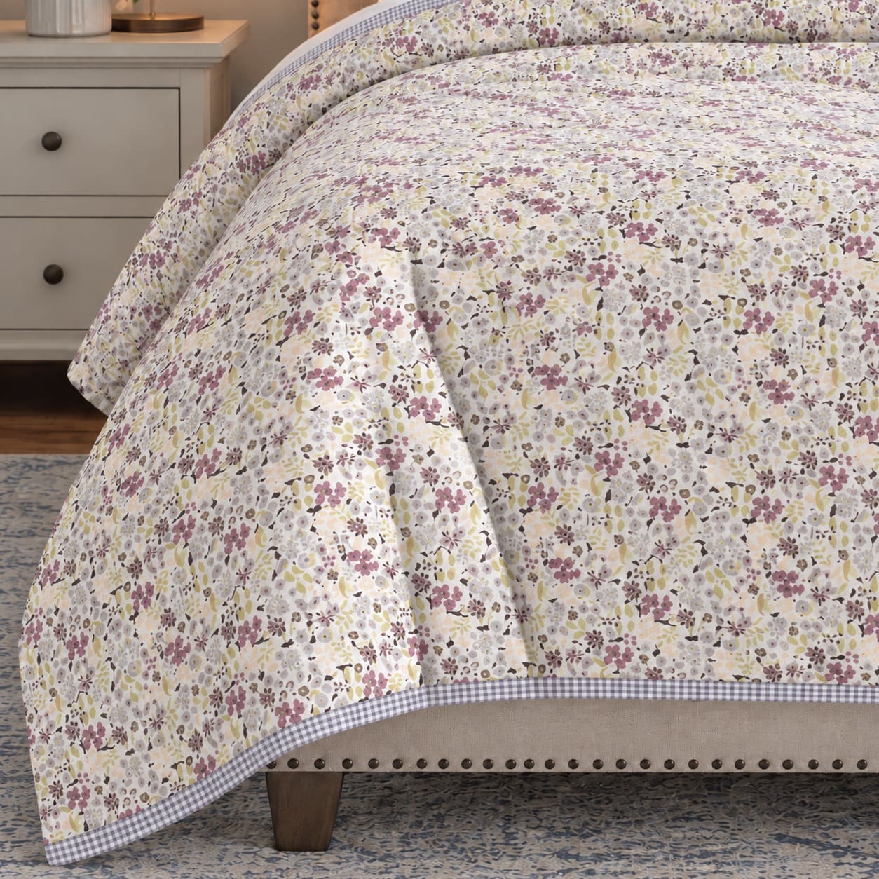 Viola Lavender Meadow King Size Comforter