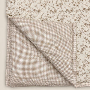 Magnolia Taupe Botanical King Size Comforter - Home Artisan