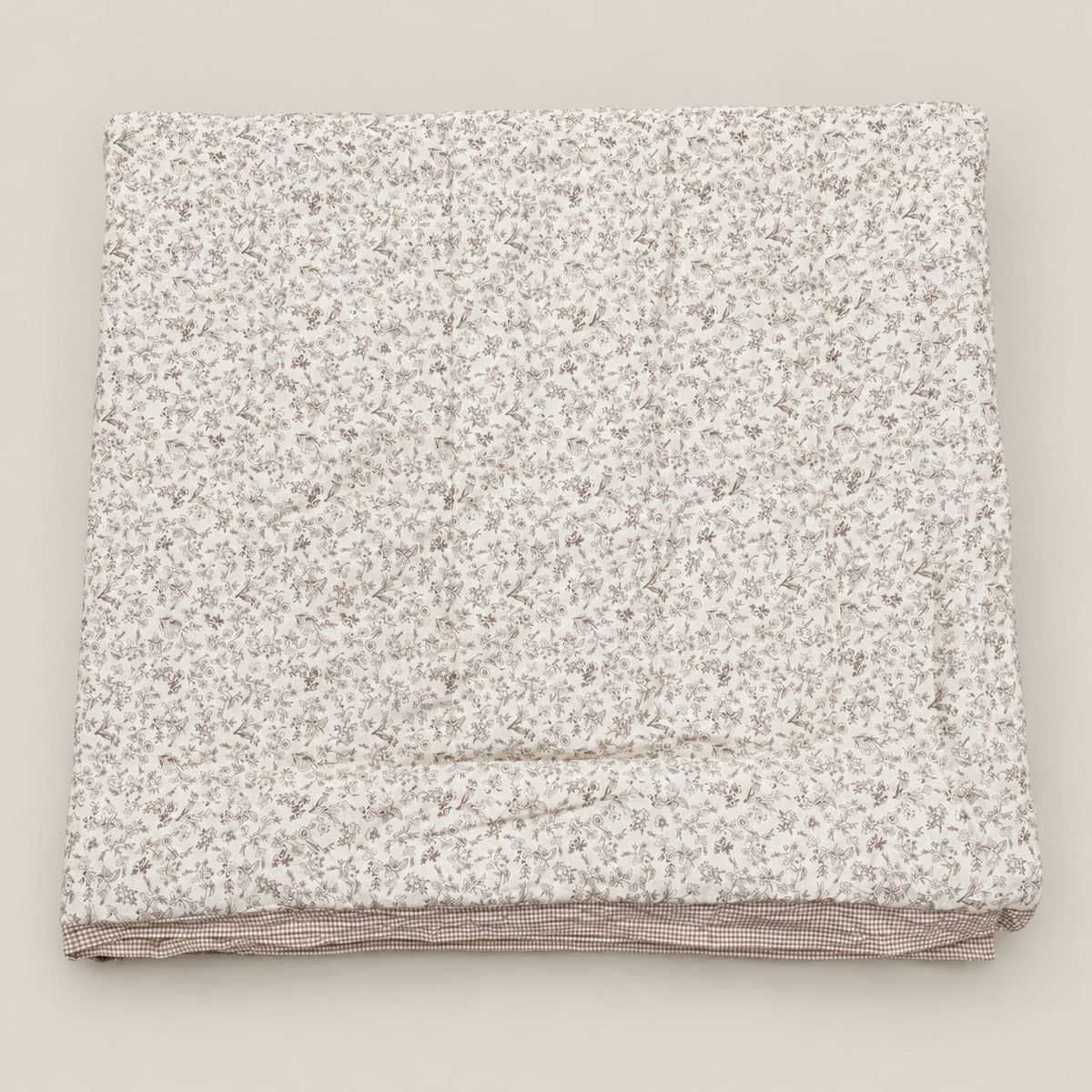 Linnea Grey Meadow King Size Comforter - Home Artisan