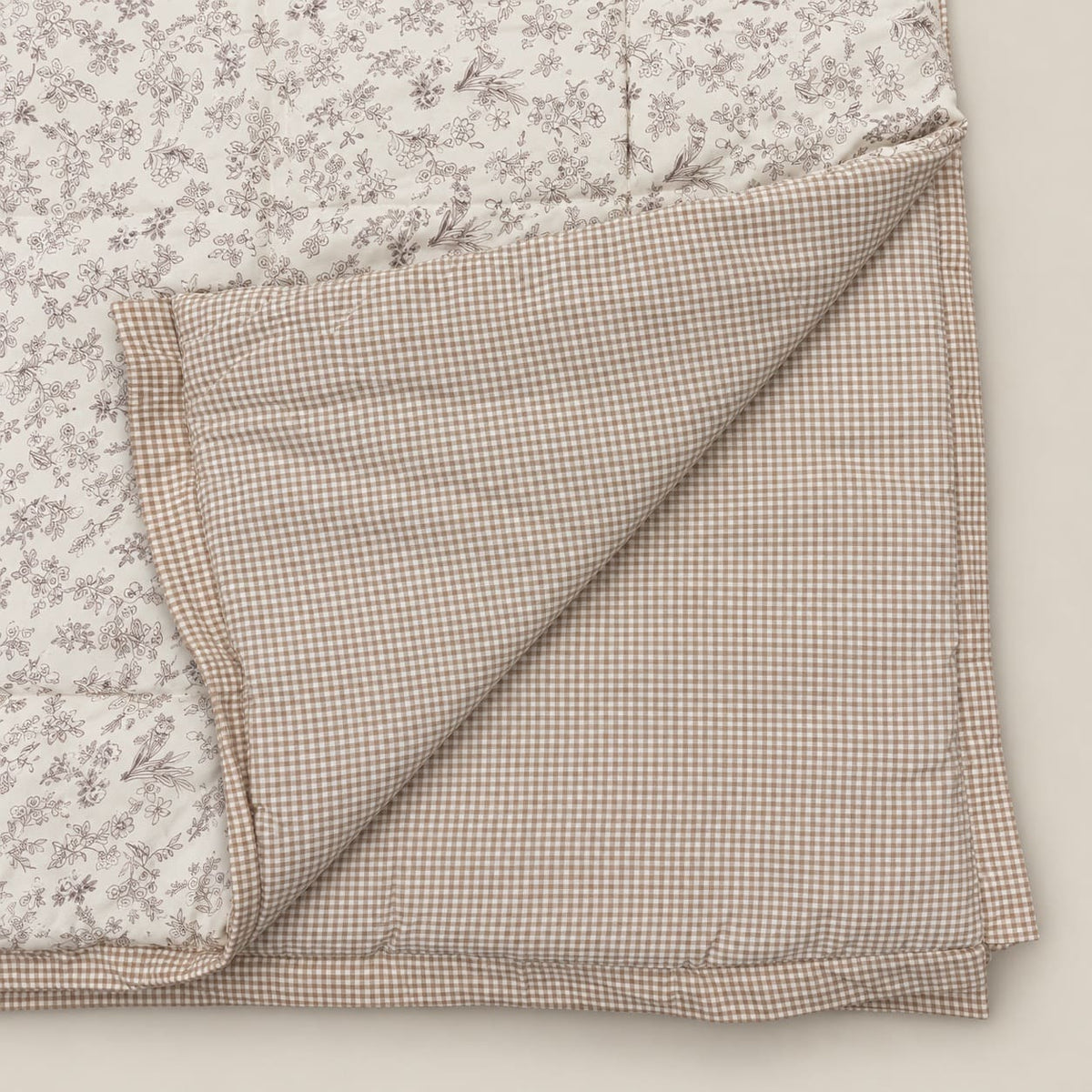 Linnea Grey Meadow King Size Comforter - Home Artisan