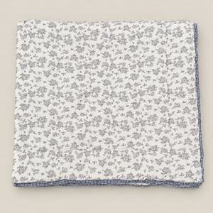 Dahlia Grey Garden Bouquet King Size Comforter - Home Artisan