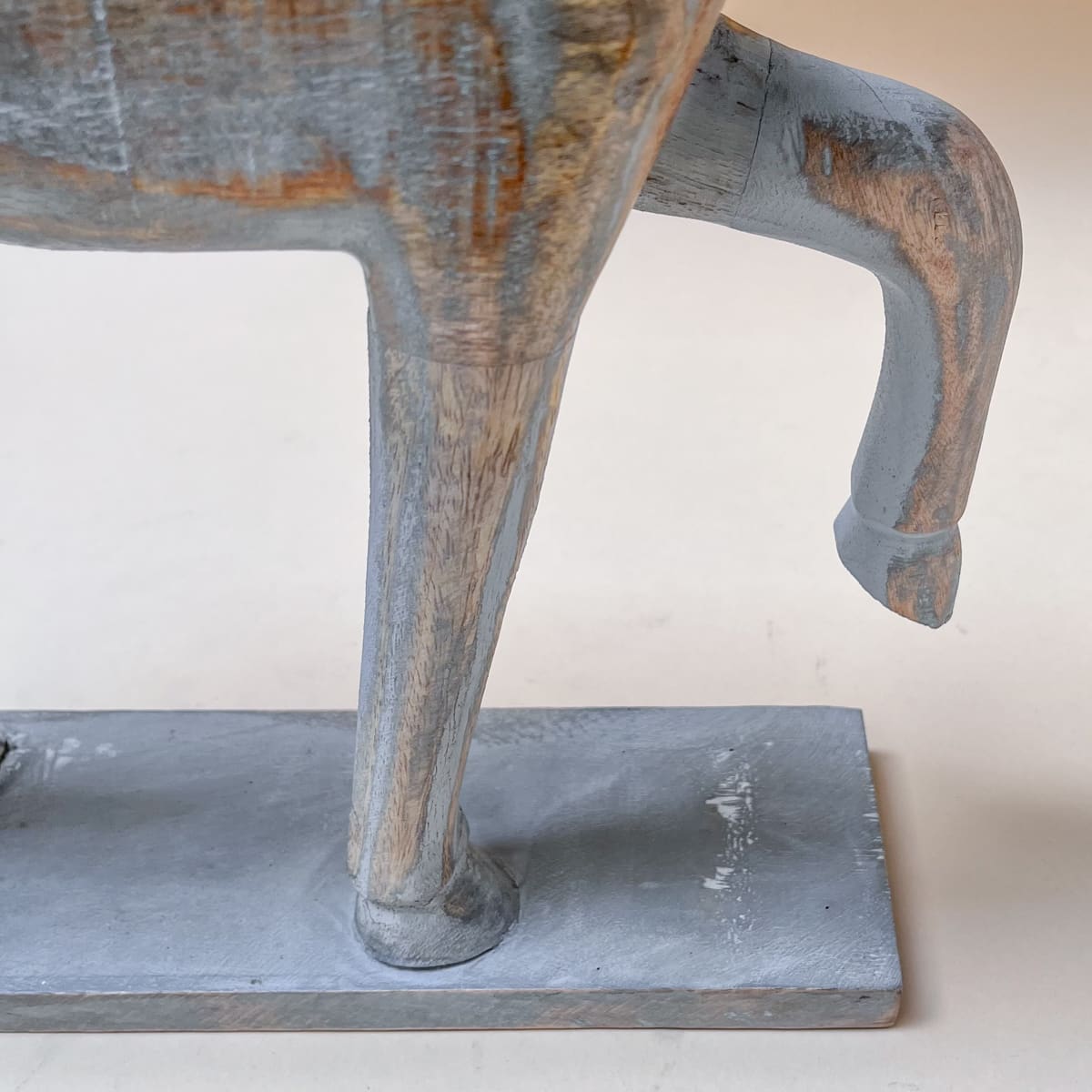 Leander Wooden Horse Sculpture  - Home Artisan