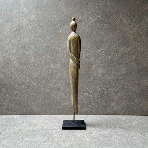 Ayu Wooden Sage Sculpture - Home Artisan