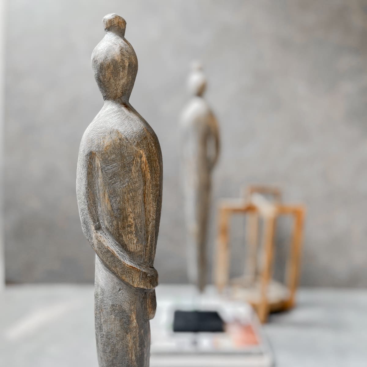 Ayu Wooden Sage Sculpture - Home Artisan