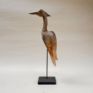 Emmeline Wooden Bird Sculpture (Large) - Home Artisan
