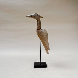 Emmeline Wooden Bird Sculpture (Small) - Home Artisan