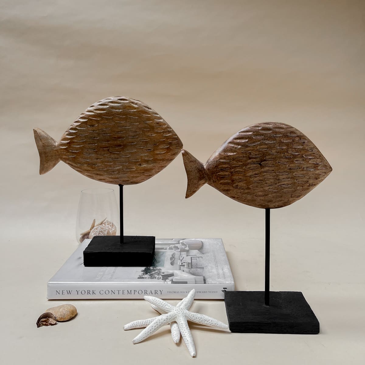 Buy Cavendish Wooden Fish Sculpture (Small) - Home Artisan
