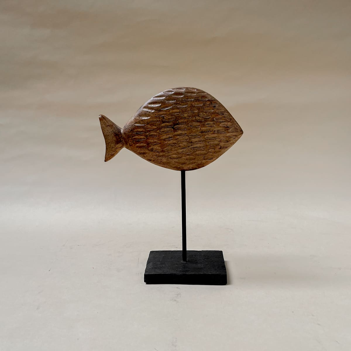 Cavendish Wooden Fish Sculpture (Small) - Home Artisan