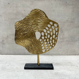 Ameline Modern Art Metal Sculpture - Home Artisan