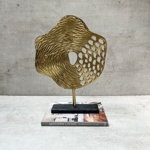 Ameline Modern Art Metal Sculpture - Home Artisan