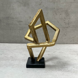 Jules Modern Art Metal Sculpture - Home Artisan