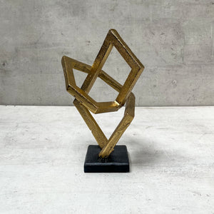 Jules Modern Art Metal Sculpture - Home Artisan