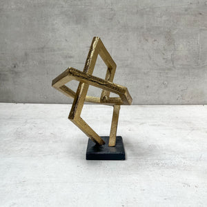 Jules Modern Art Metal Sculpture - Home Artisan