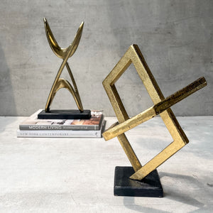 Jules Modern Art Metal Sculpture - Home Artisan