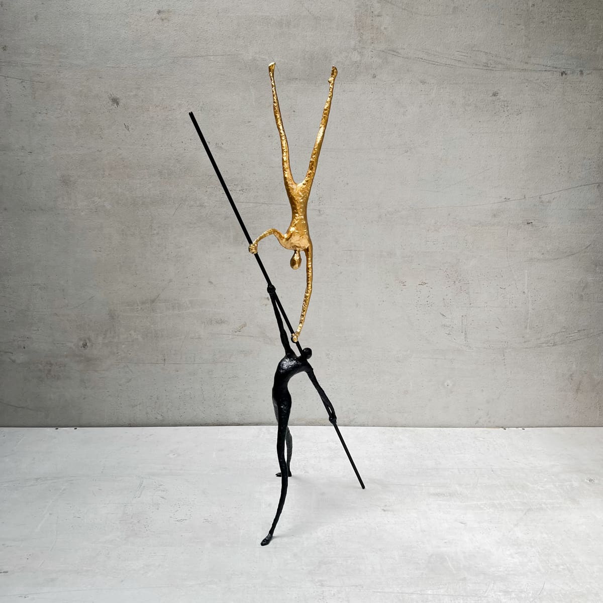 Duet in Motion Metal Sculpture - Home Artisan