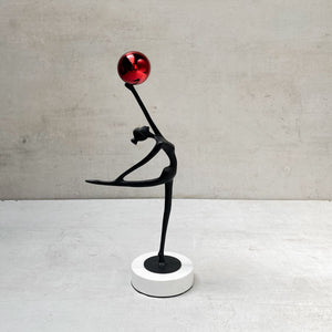 Vivacious Ballerina Metal Sculpture - Home Artisan