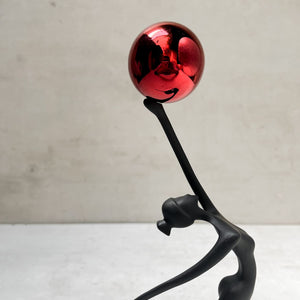 Vivacious Ballerina Metal Sculpture - Home Artisan