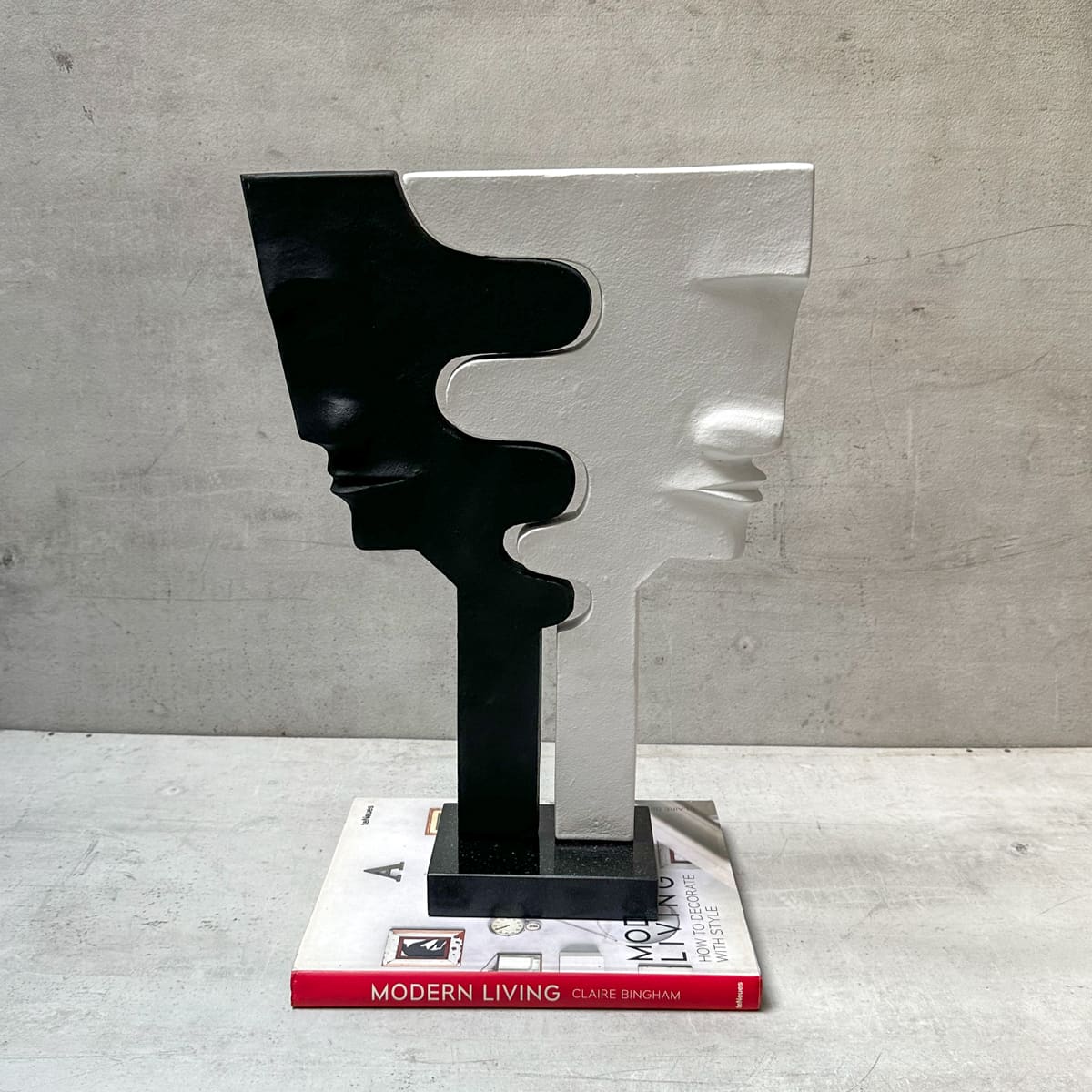 The Yin and Yang Cast Aluminium Sculpture - Home Artisan