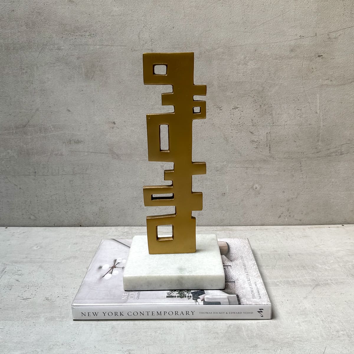 Faye Abstract Art Cast Aluminium Sculpture - Home Artisan