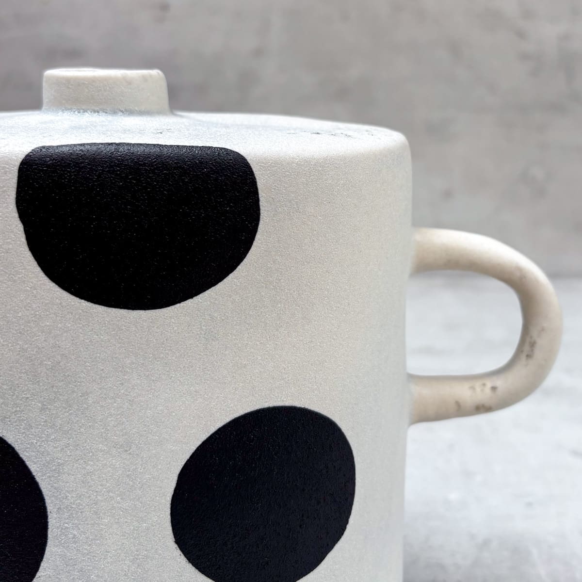 Polka Dot Play Ceramic Decor Object - Home Artisan