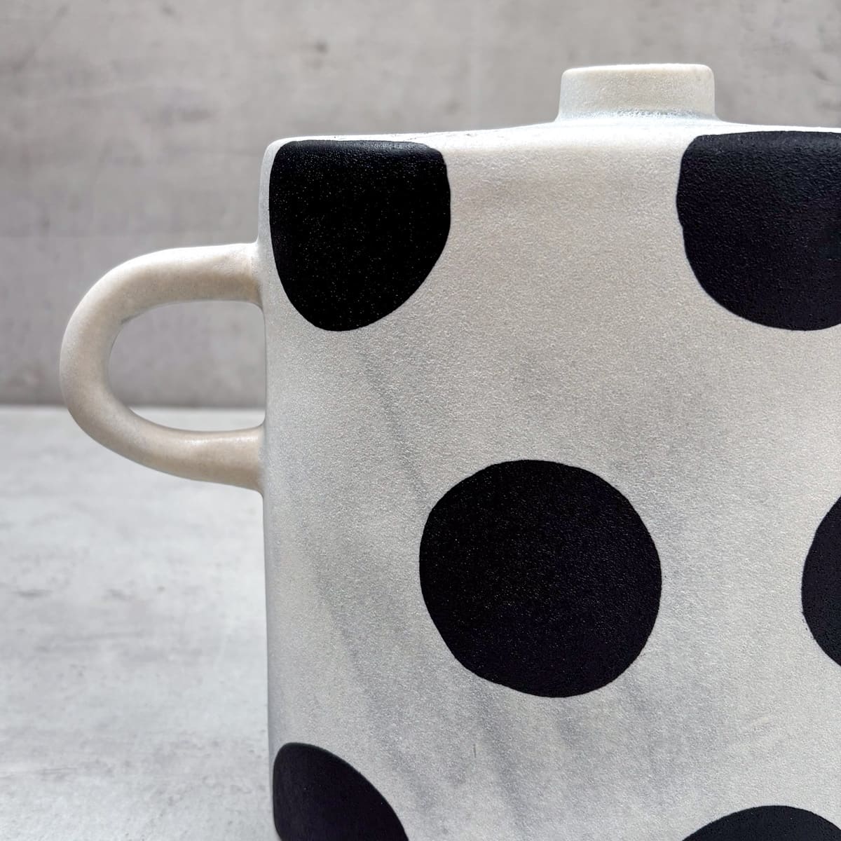 Polka Dot Play Ceramic Decor Object - Home Artisan