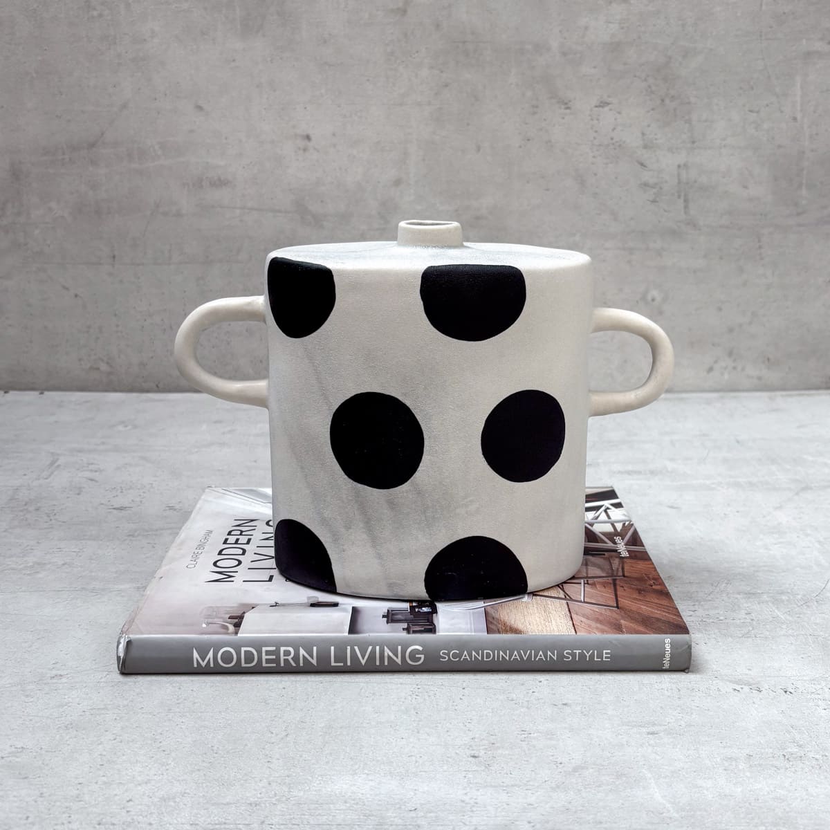 Polka Dot Play Ceramic Decor Object - Home Artisan