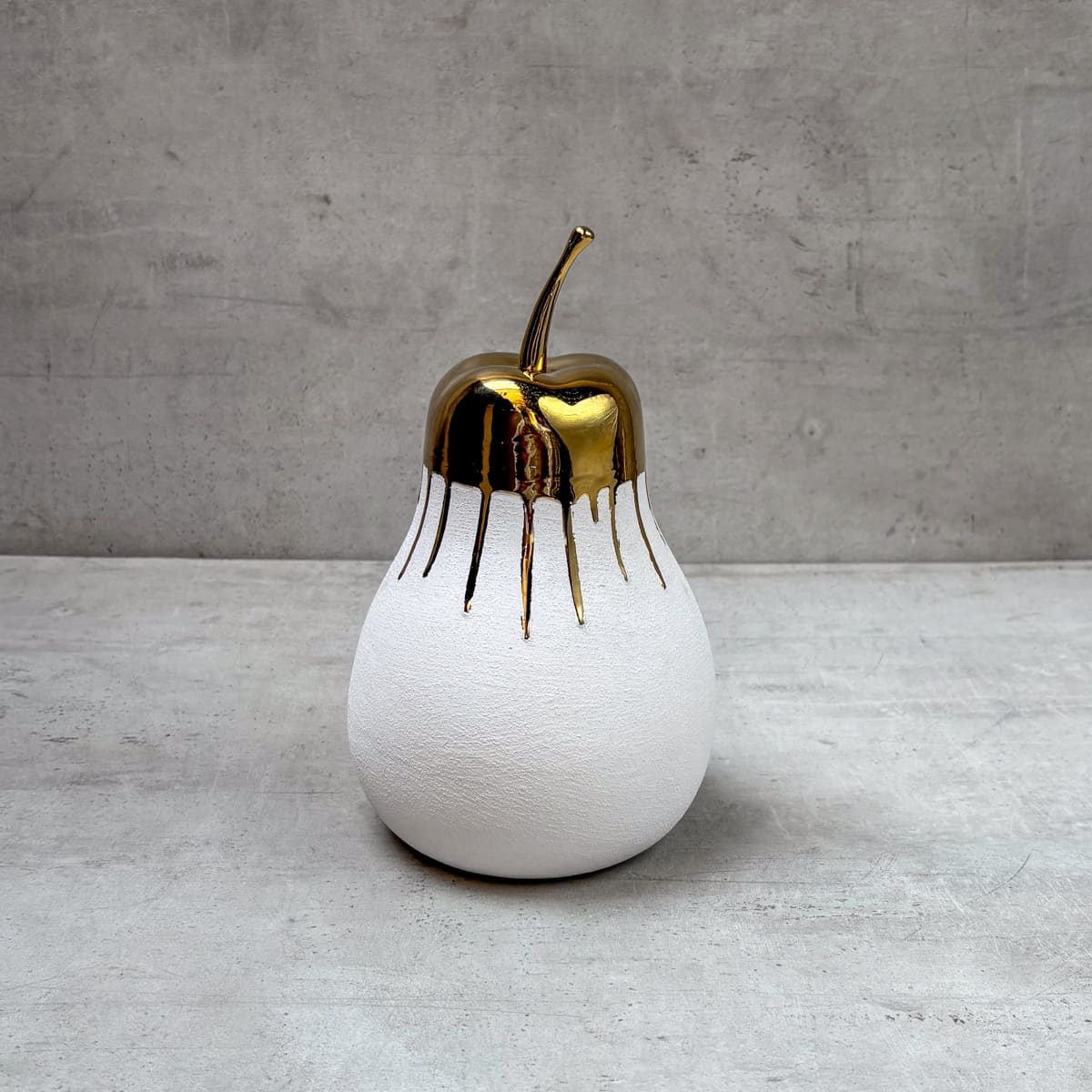 Aurelia Pear Ceramic Sculpture - Home Artisan