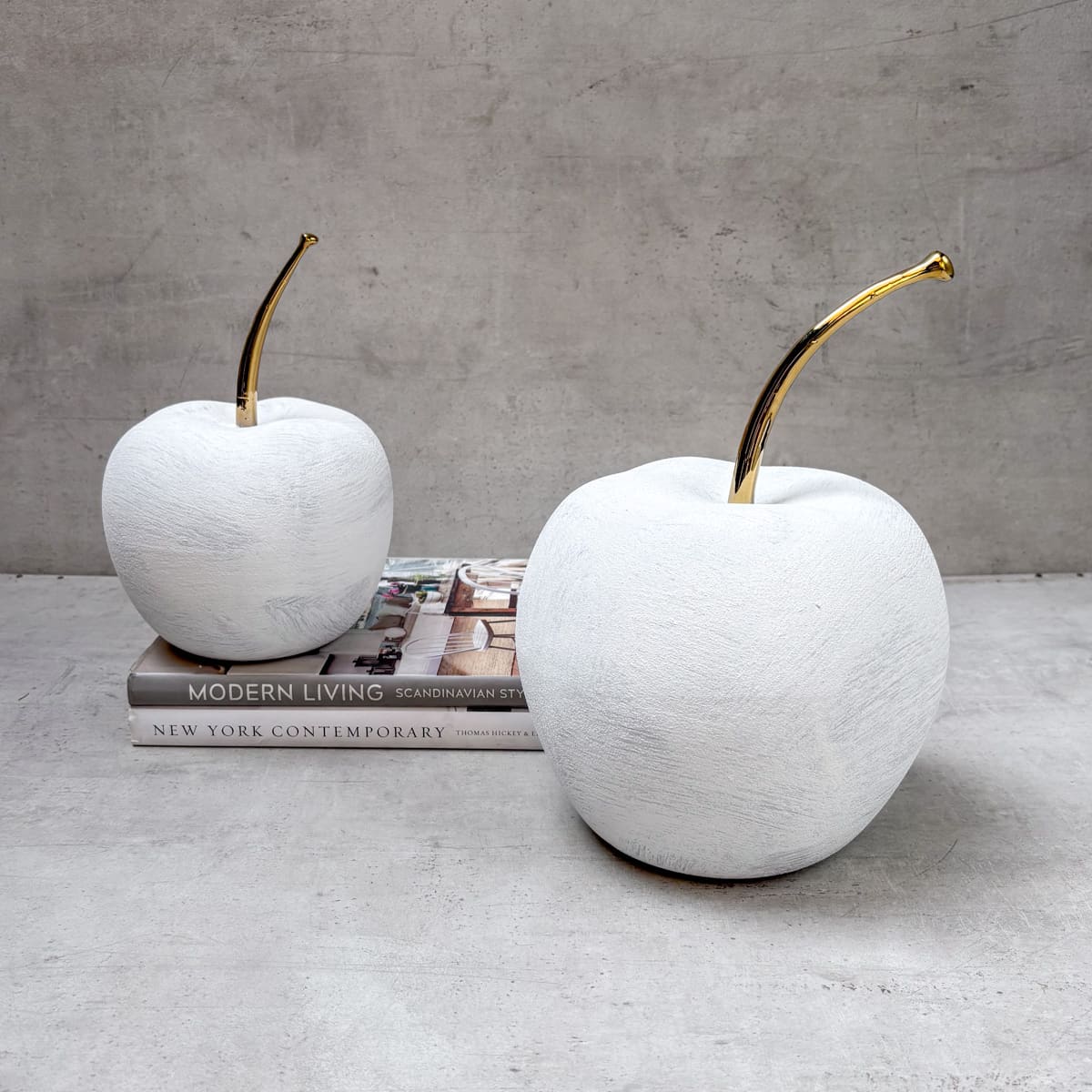 Astrid Apple Ceramic Sculpture (Small) - Home Artisan