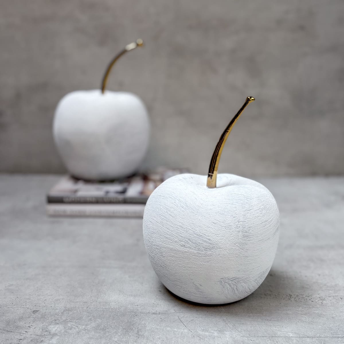 Astrid Apple Ceramic Sculpture (Small) - Home Artisan