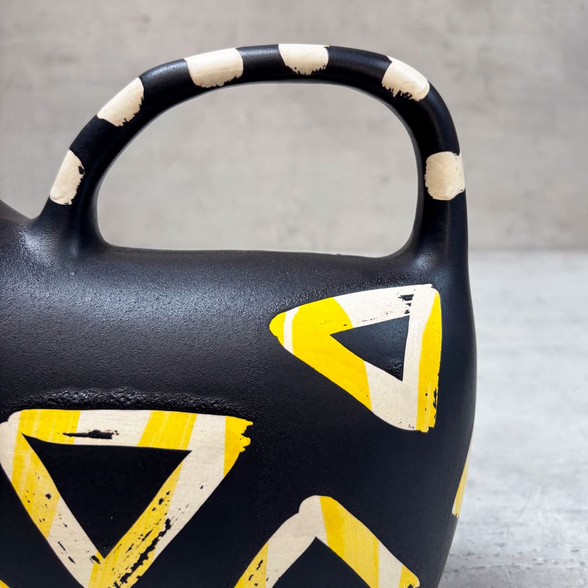 Camden Monochrome Pourer Ceramic Decor Object - Home Artisan