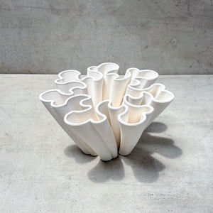 Ripple Bloom Ceramic Sculpture - Home Artisan