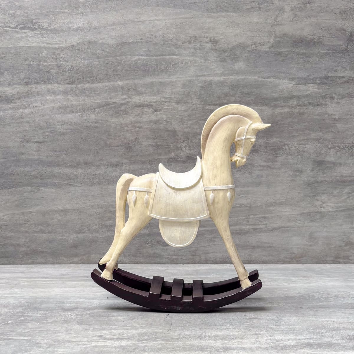 Classic Rocking Horse Sculpture - Home Artisan