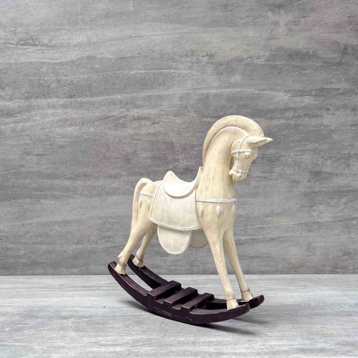 Classic Rocking Horse Sculpture - Home Artisan