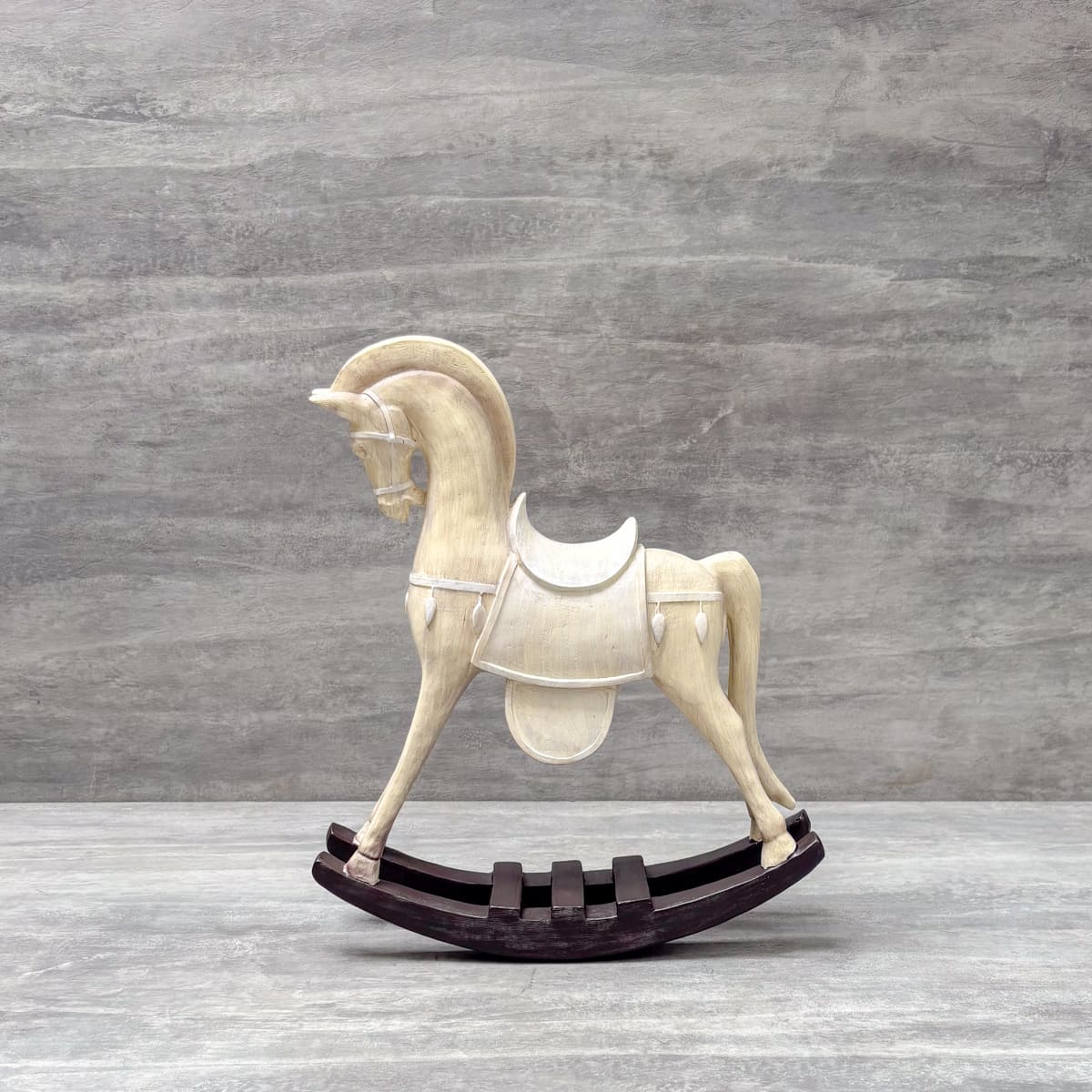 Classic Rocking Horse Sculpture - Home Artisan