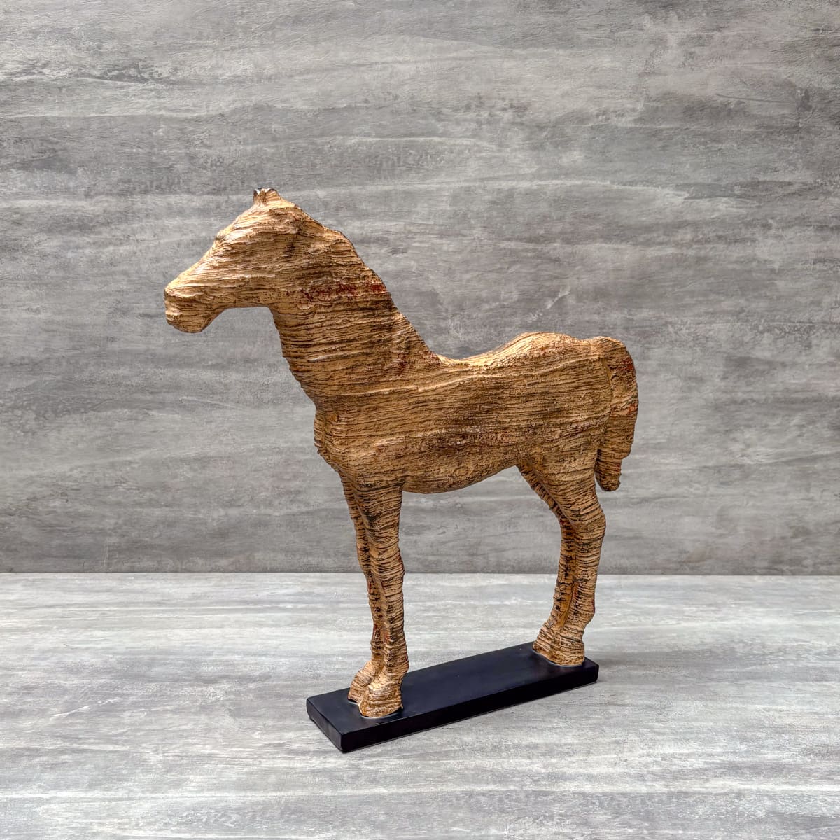 Rustic Horse Sculpture - Home Artisan