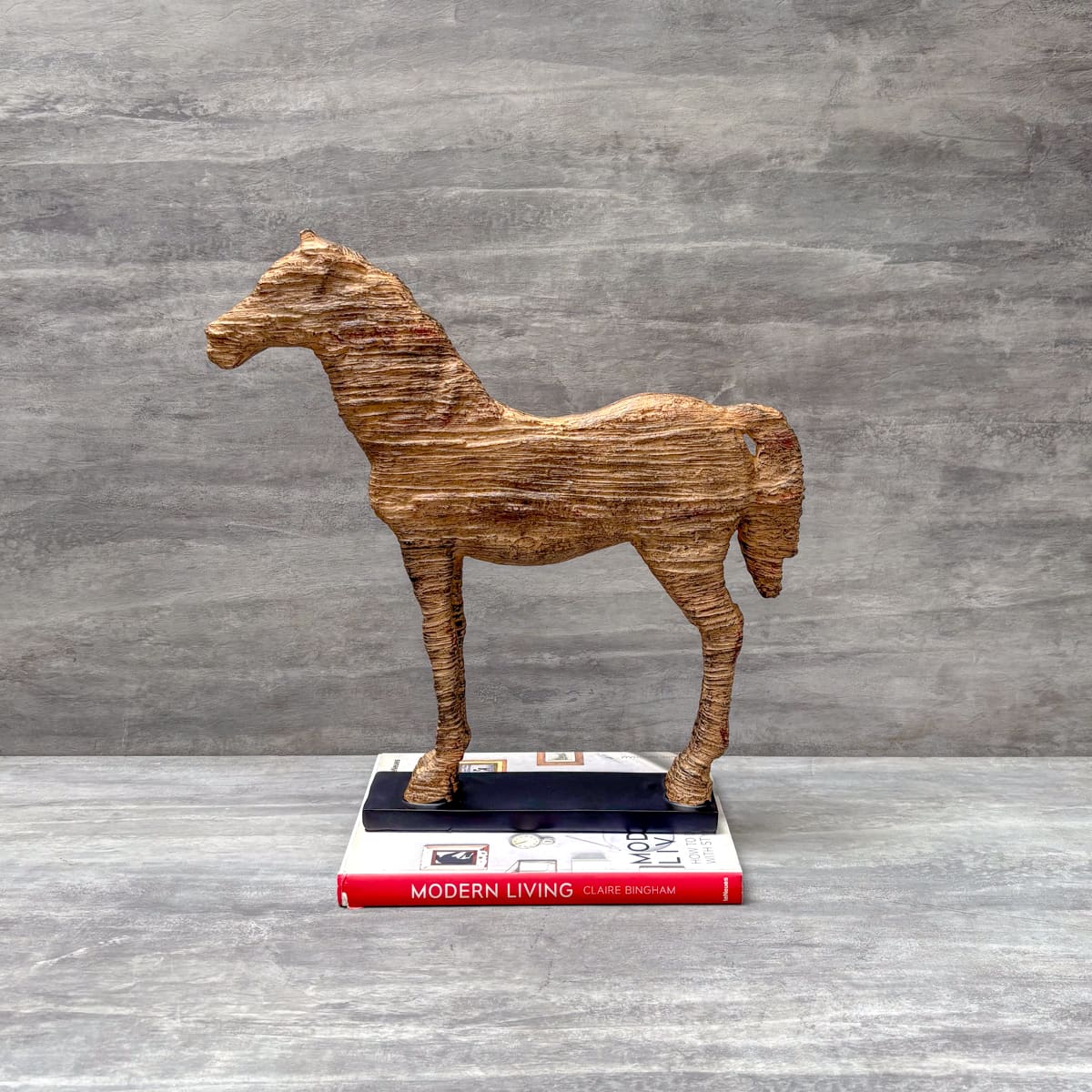 Rustic Horse Sculpture - Home Artisan