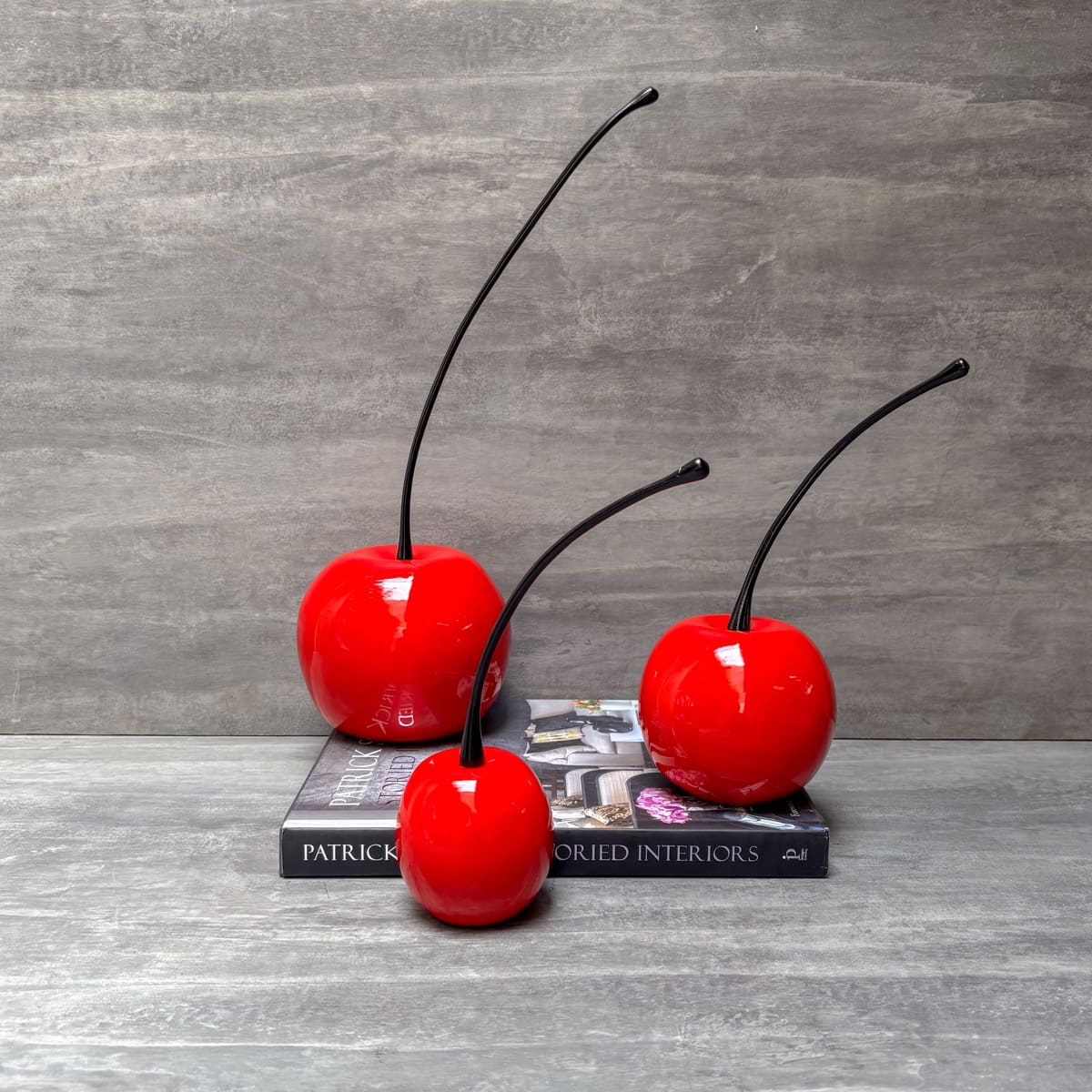Cherry Table Accents – Set of 3 - Home Artisan