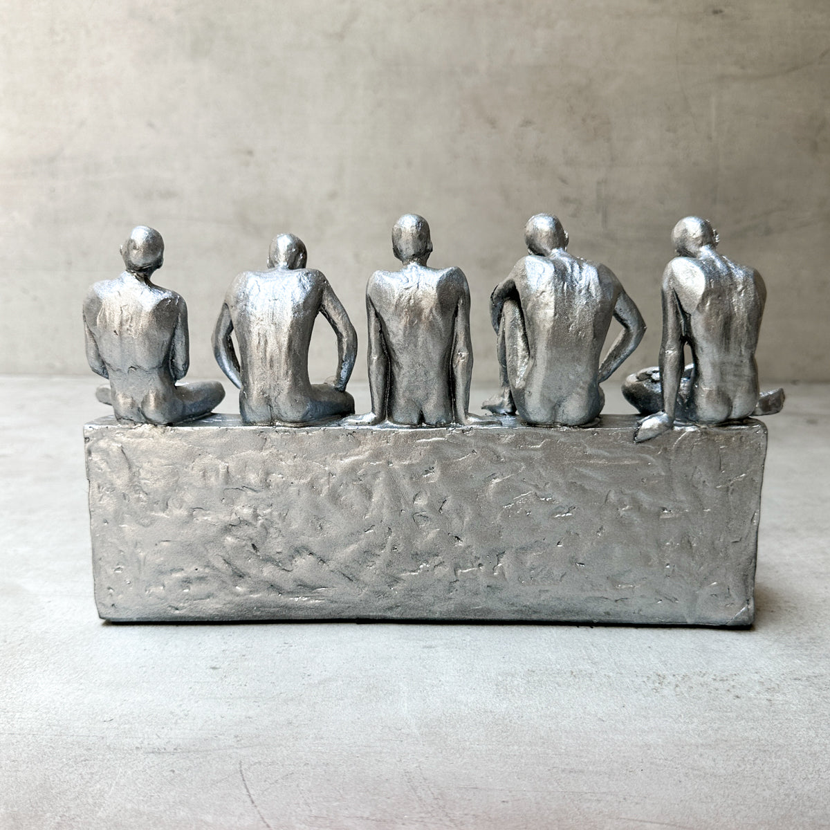 Five Wise Men in Contemplation Sculpture - Home Artisan