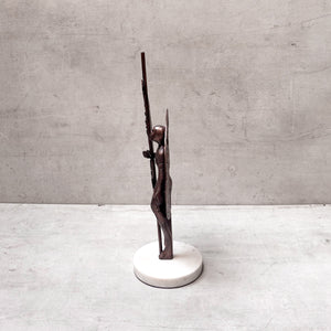 Celestial Guardian Metal Sculpture - Home Artisan