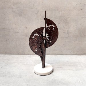 Celestial Guardian Metal Sculpture - Home Artisan
