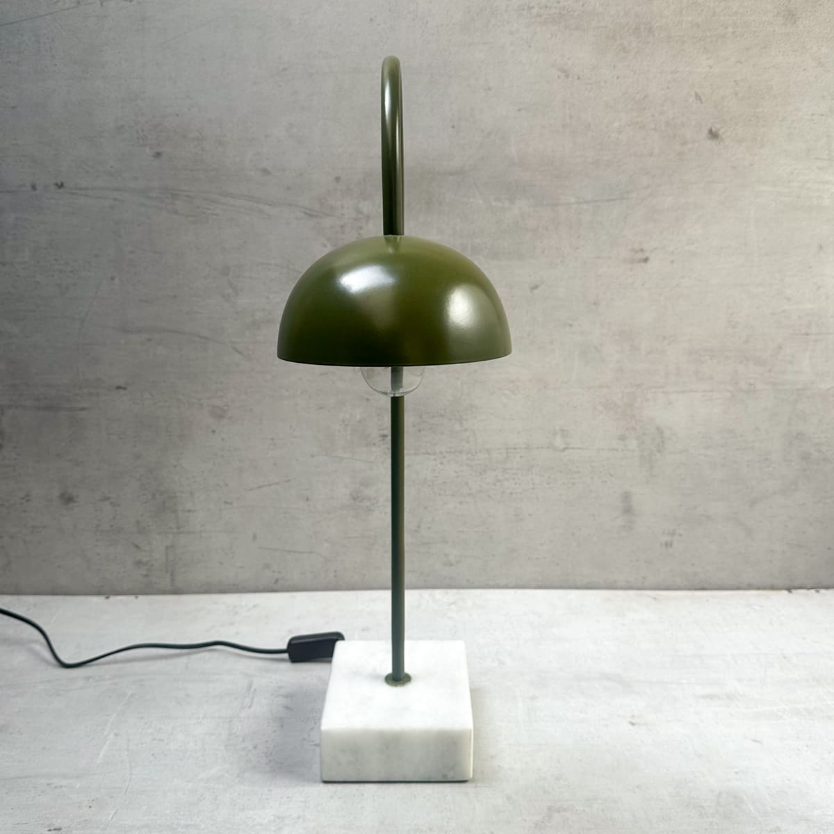 Rixton Metal and Marble Desk Lamp - Home Artisan