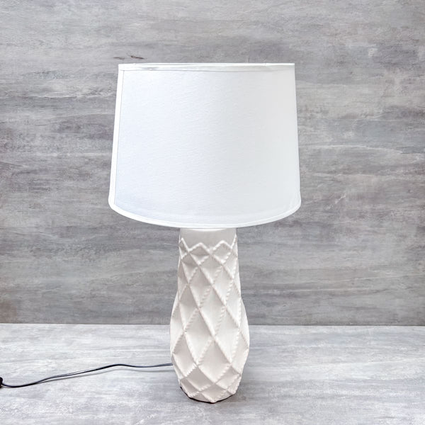 Ivory Ceramic Table Lamp