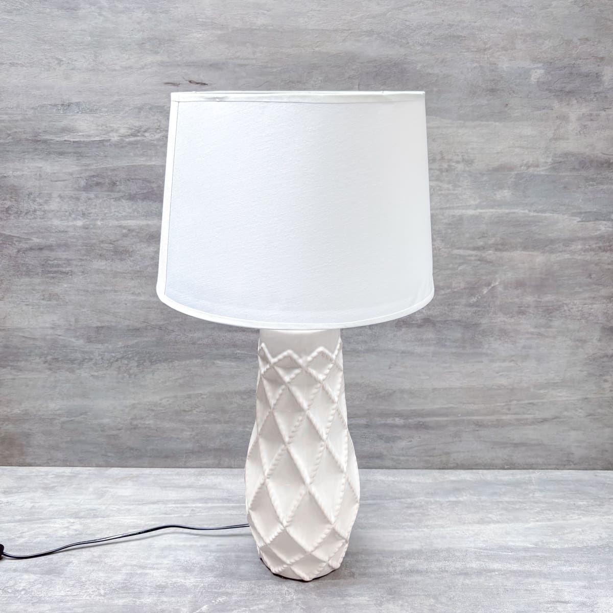 Ivory Ceramic Table Lamp