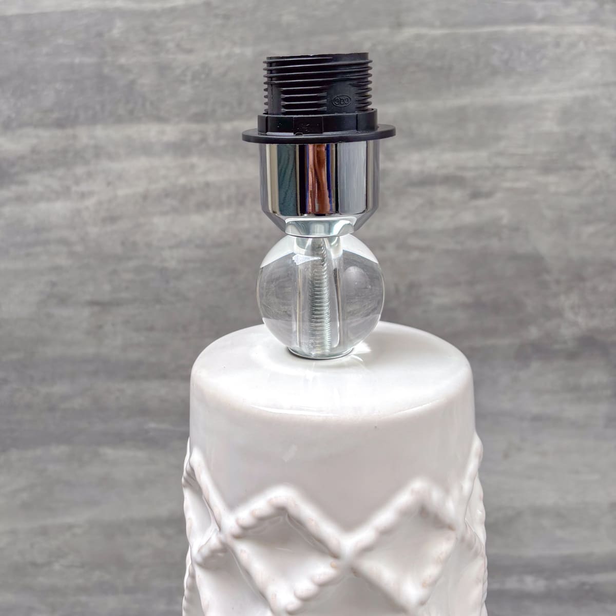 Ivory Ceramic Table Lamp